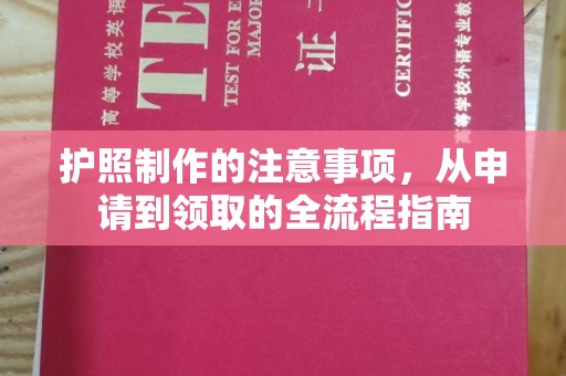 公馆护照制作的注意事项，从申请到领取的全流程指南